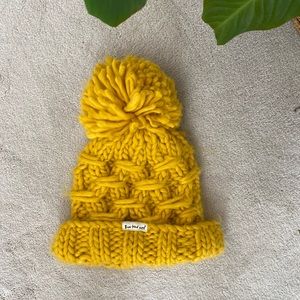 Three Bird Nest Oversized Chunky Beanie
